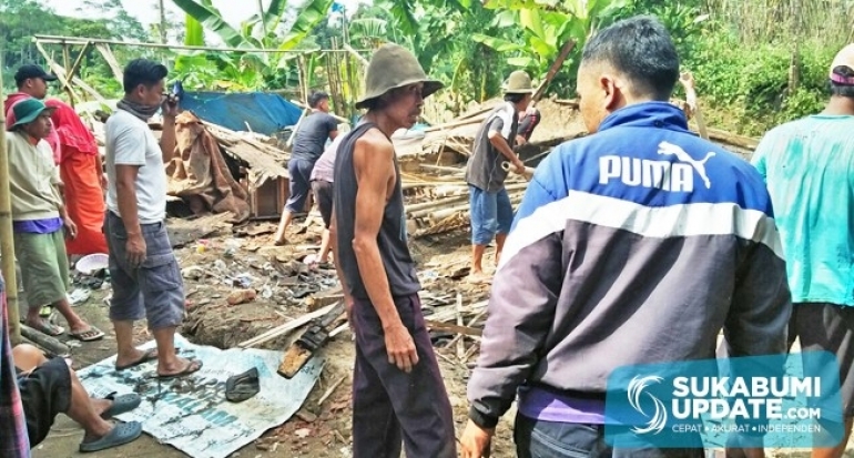 Ini Kata Kades, Soal Ambruknya Rumah Warga Caringin Kabupaten Sukabumi